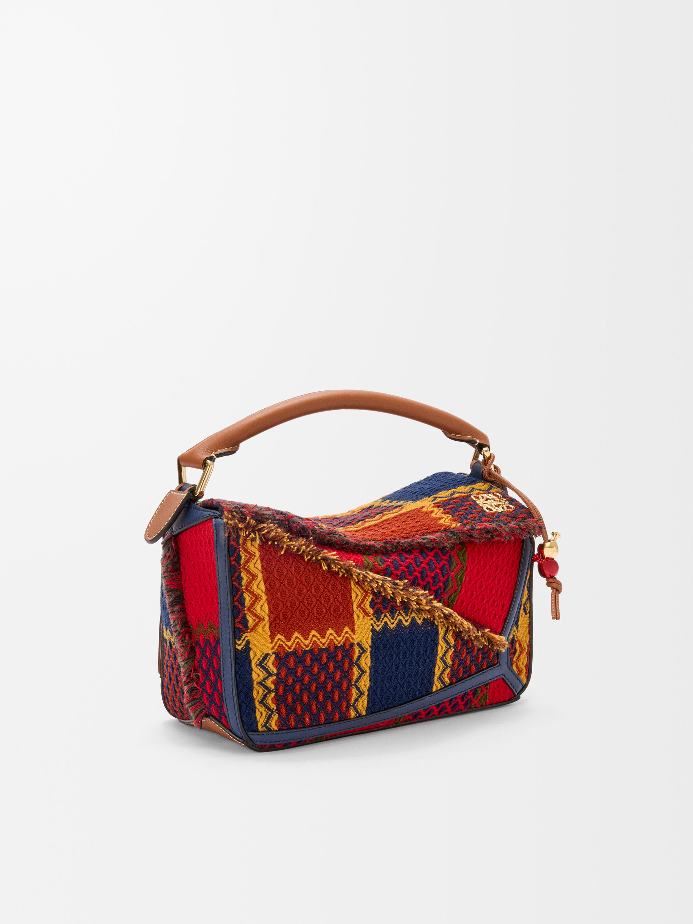LOEWE☆パズル10 SS18 ランウェイ リエディションバッグ パズルエッジ バッグ ミニ（クラシックカーフ） ブラック - LOEWE